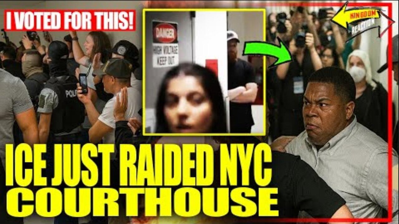 ICE STORMS NYC Courthouse – Migrant Criminals ARRESTED on the Spot ~ By KINGDOM REACTS 7.03.25