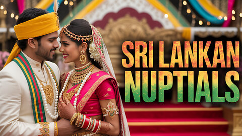 Sri Lankan weddings are beautiful, aren't they?