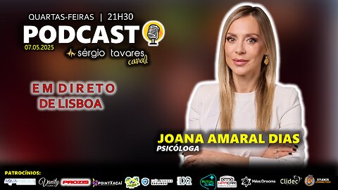 🎙|𝗣𝗢𝗗𝗖𝗔𝗦𝗧: Joana Amaral Dias - Episódio 44