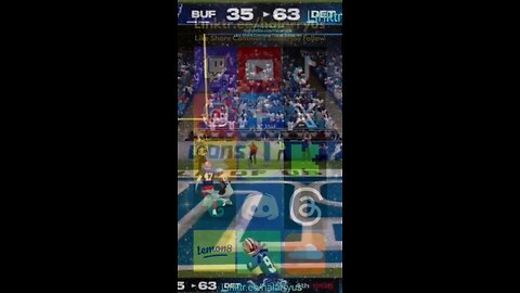 Scoring Highlights DET 63 vs BUF 35 #AllMadden #Madden25 #NFLmadden #madden