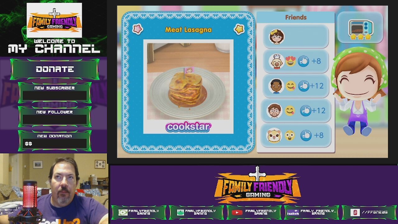 Cooking Mama Cookstar Meat Lasagna