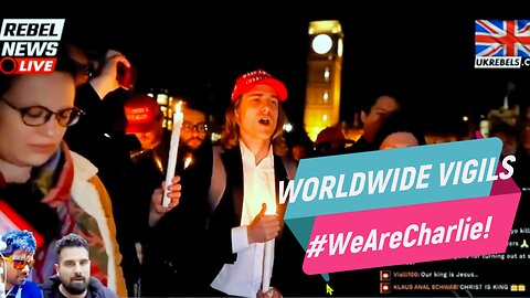 Silent Vigil Prayer and Songs for #CharlieKirk in Britian and Worldwide