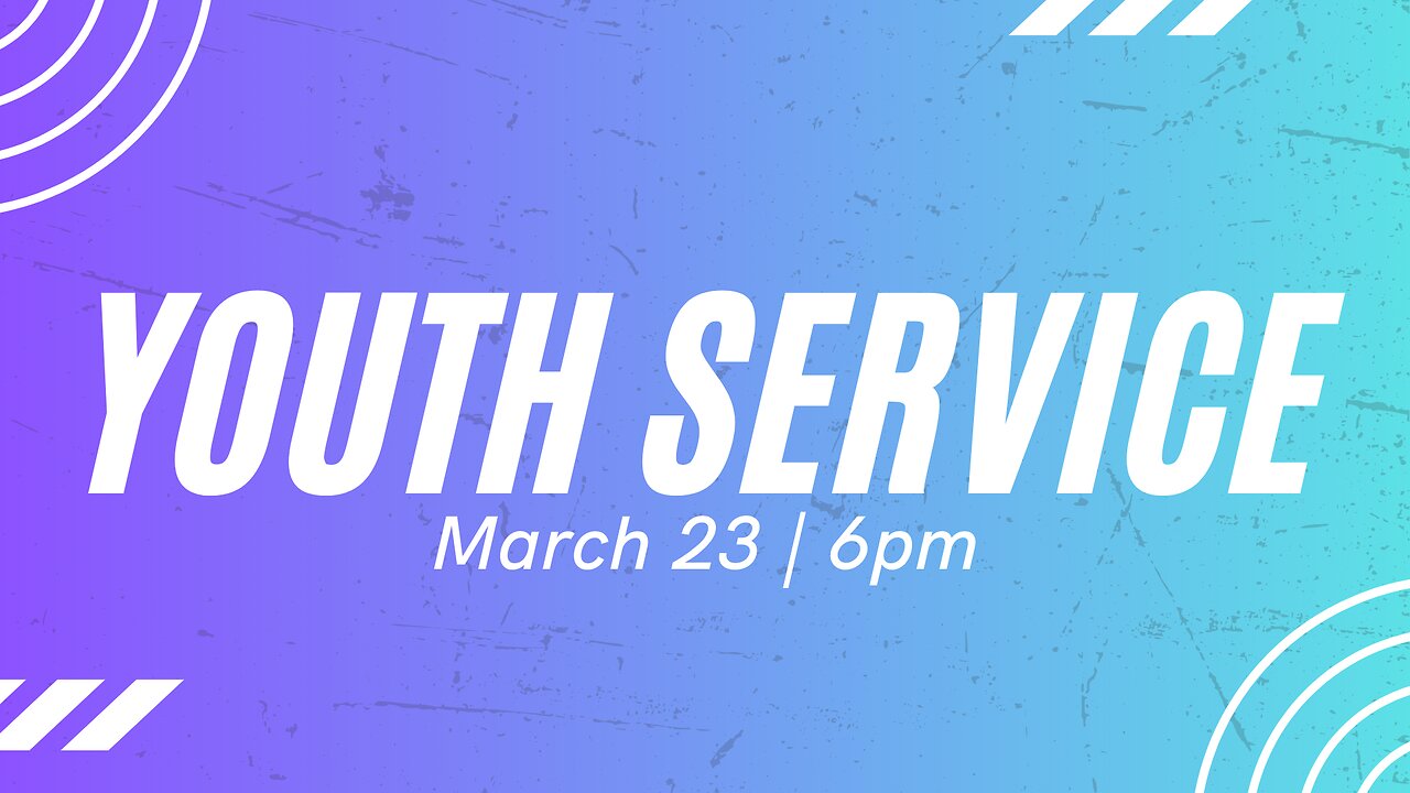 03-23-25 - Youth Service