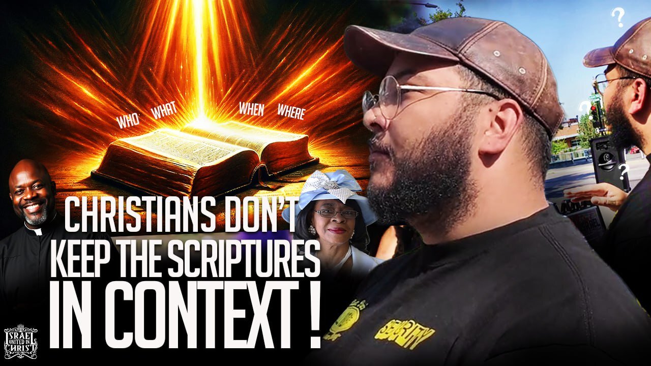Christians Don't Keep The Scriptures In Context!