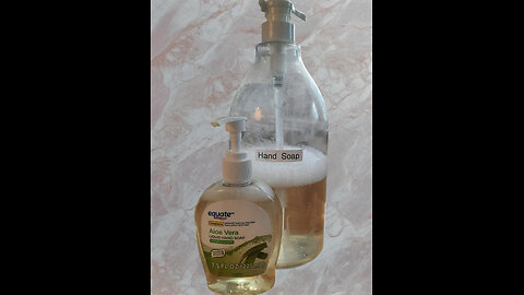 Homemade All Natural Hand Soap - #DIY Homemade Liquid Soap