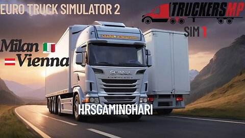 Euro Truck Simulator 2 | Milan 🇮🇹 to Vienna 🇦🇹 | TruckersMP Simulator 1