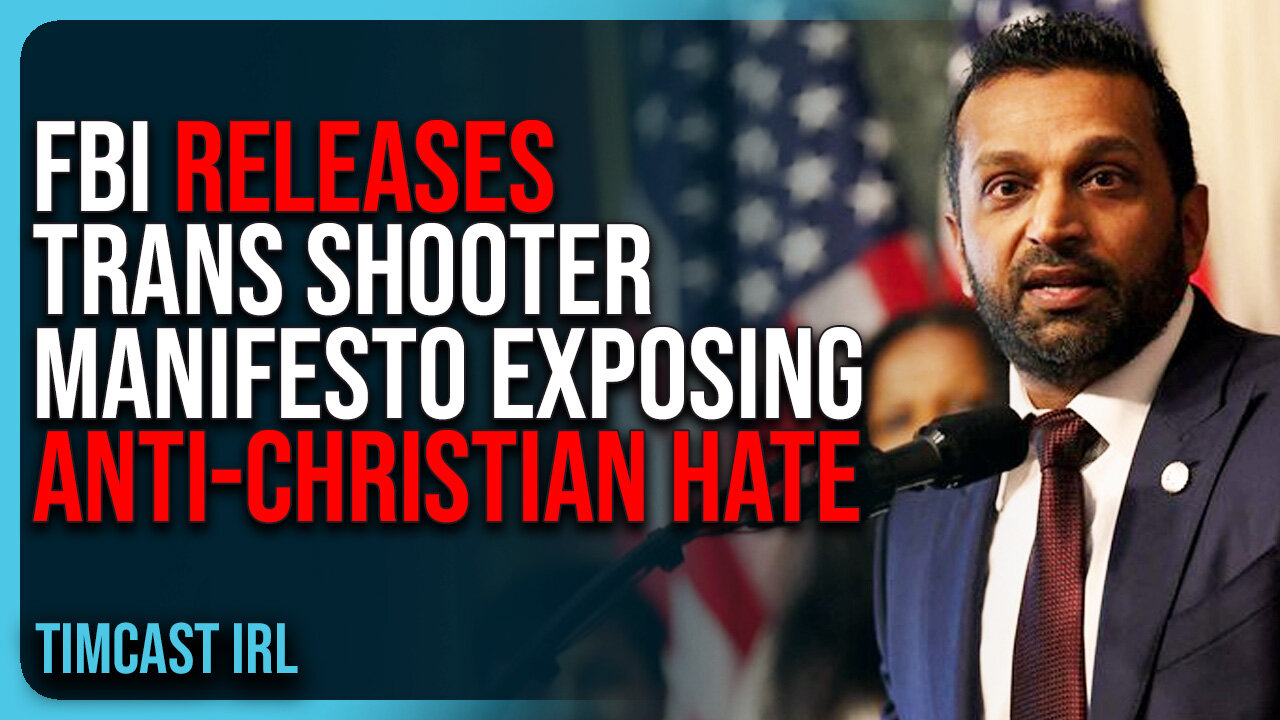 FBI RELEASES Trans Shooter MANIFESTO Exposing Anti-Christian HATE