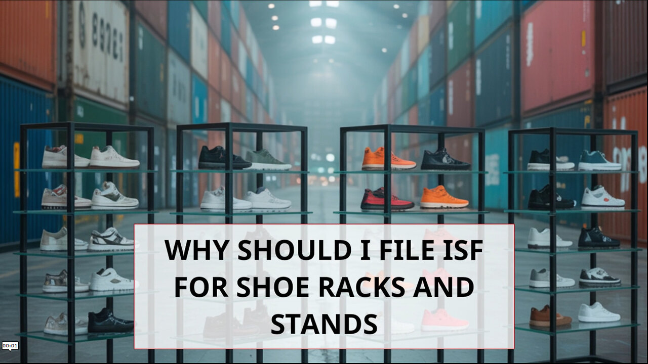 Why Should I File ISF For Shoe Racks And Stands