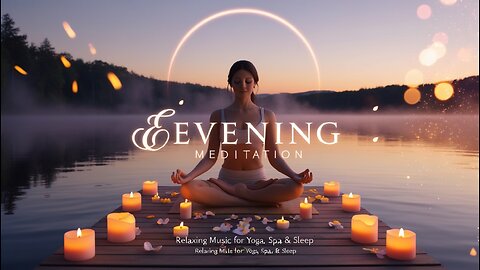 3 HOURS Relaxing Music 🌙 "Evening Meditation" | Yoga, Spa, Sleep, Massage Background Music