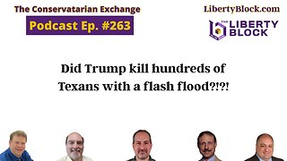 Did Trump kill hundreds of Texans with a flash flood?!?!