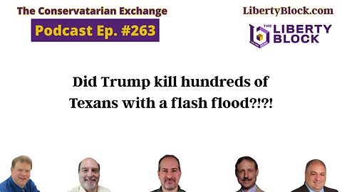 Did Trump kill hundreds of Texans with a flash flood?!?!