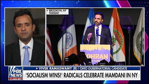 Vivek Ramaswamy: It's SHOCKING Mamdani Is NYC Mayor