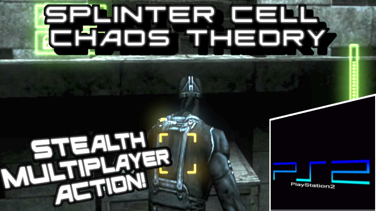 Splinter Cell: Chaos Theory PS2 Spies vs. Mercs Online Multiplayer in 2025