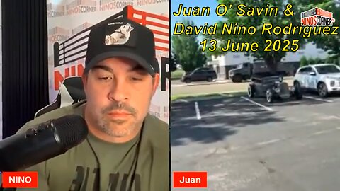 Juan O'Savin "Israel Bombs Iran - Tehran On Fire - Operation End Game Begins"