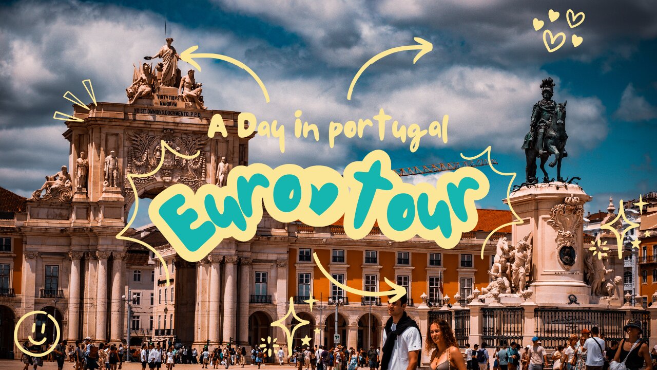 A Day in Portugal 🇵🇹 | Sun, Food & Adventure