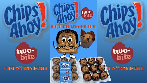 Chips Ahoy! Two-Bite Muffins Taste Test #oreo #two-bite #tastetest