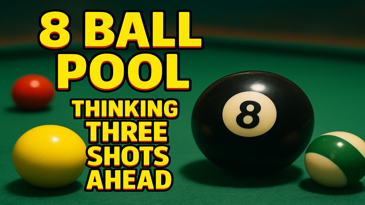 ✨ Thinking Three Shots Ahead | 8 Ball Pool Match 🎱