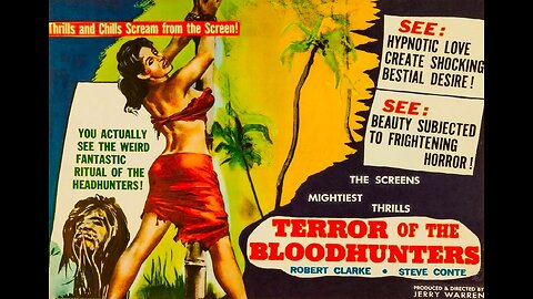 TERROR OF THE BLOODHUNTERS 1962 Escaped Prisoner Contends with Amazon Jungle Dangers FULL MOVIE