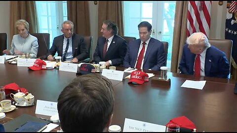 President Trump 100 Day Full Cabinet Meeting, Apr. 30, 2025