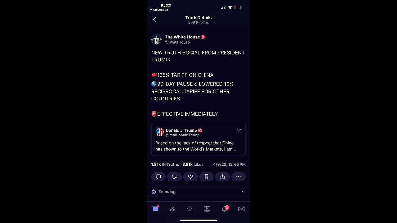 #RePost | (🇺🇸⚡️🇨🇳) POTUS Squeezes CHY-NA (Watch Him Work 🍿👀)