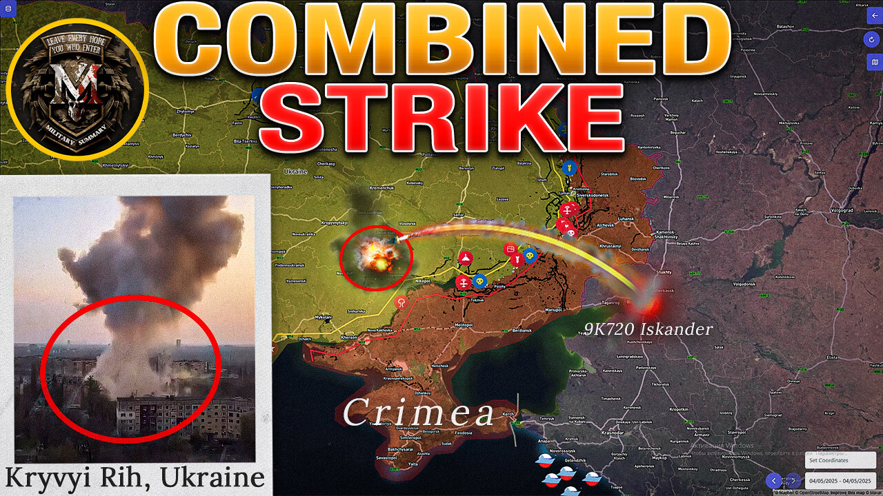 Massive Combined Strike on Kryvyi Rih💥France Ready to Deploy Troops⚔️Military Summary For 2025.04.05