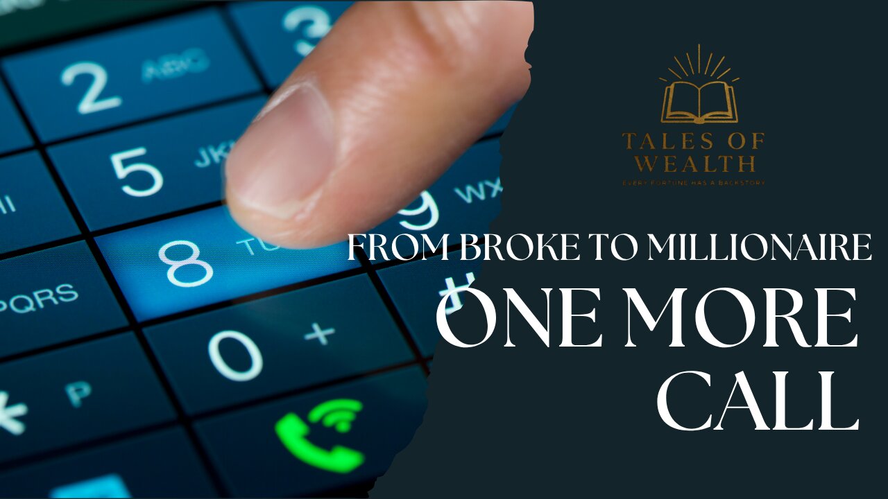 He Risked Everything for One More Call — Now He’s a Millionaire