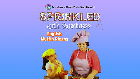 Sprinkled with Sweetness - English Muffin Pizza