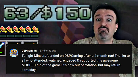 DSP WAGE QUITS Mincraft After Begging 220 times (Estimated Amount) & Not Hitting the Goal - 08-25-25
