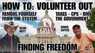 GETTING OUT of the matrix & volunteer servitude (government)