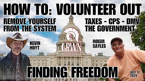 GETTING OUT of the matrix & volunteer servitude (government)