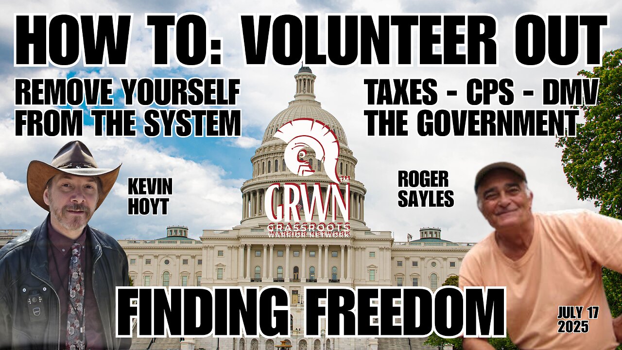 GETTING OUT of the matrix & volunteer servitude (government)