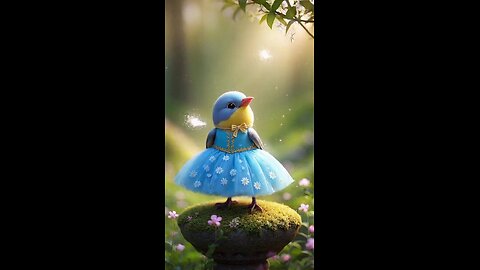 bird changing clothes