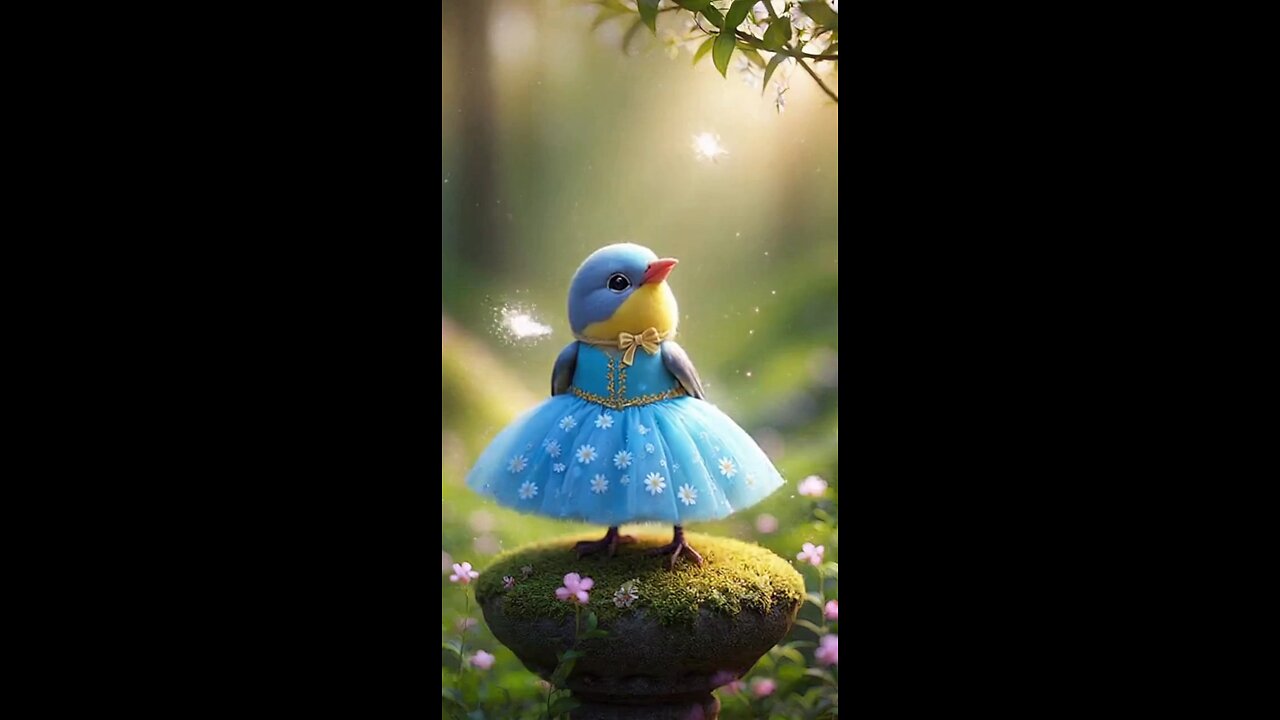 bird changing clothes