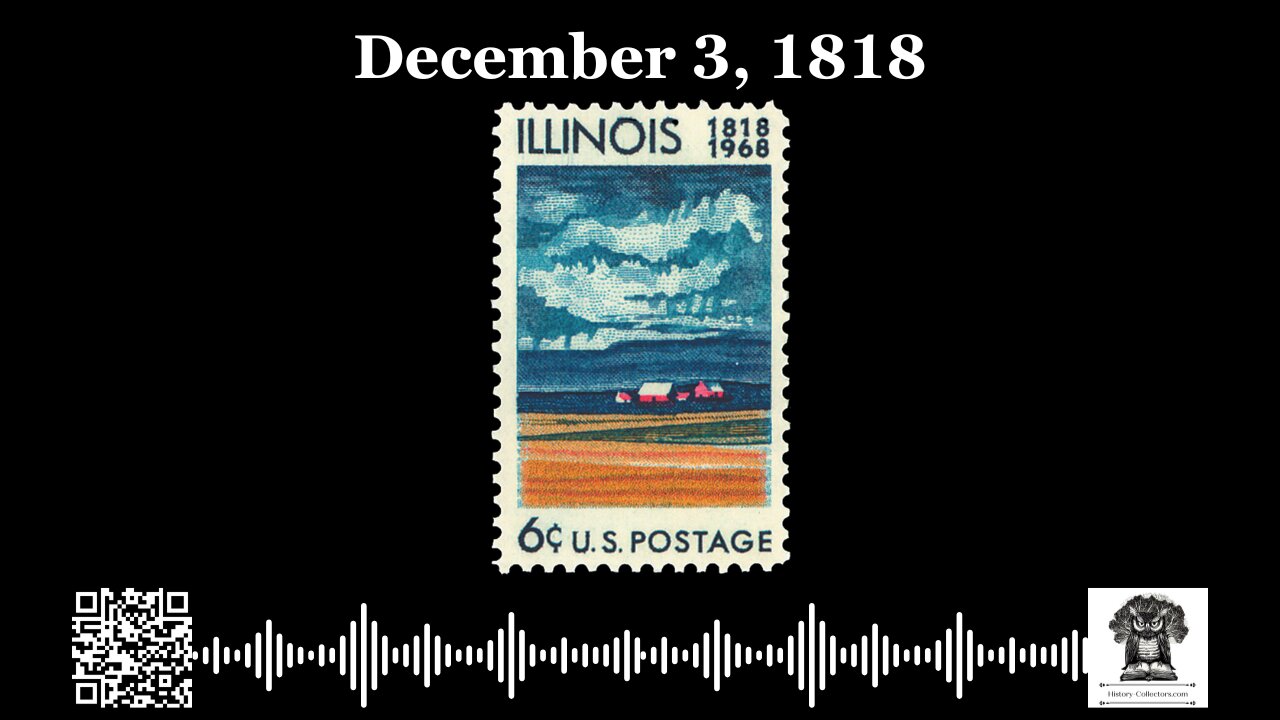 #OnThisDay December 3, 1818: Prairie Ascendant