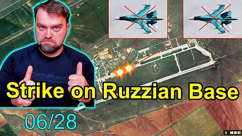 Update from Ukraine | Awesome News! Strike on Ruzzian Base! They Lost Jets | Putin Panics