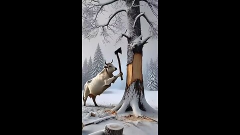 Beautiful story of hardworking cow and monkey _shorts _animals _trendingshorts _ytshorts _viral _ai