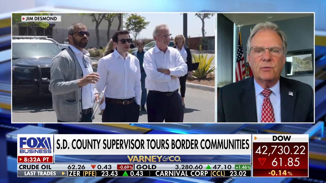 San Diego official uncovers 'disturbing' problem on tour of southern border