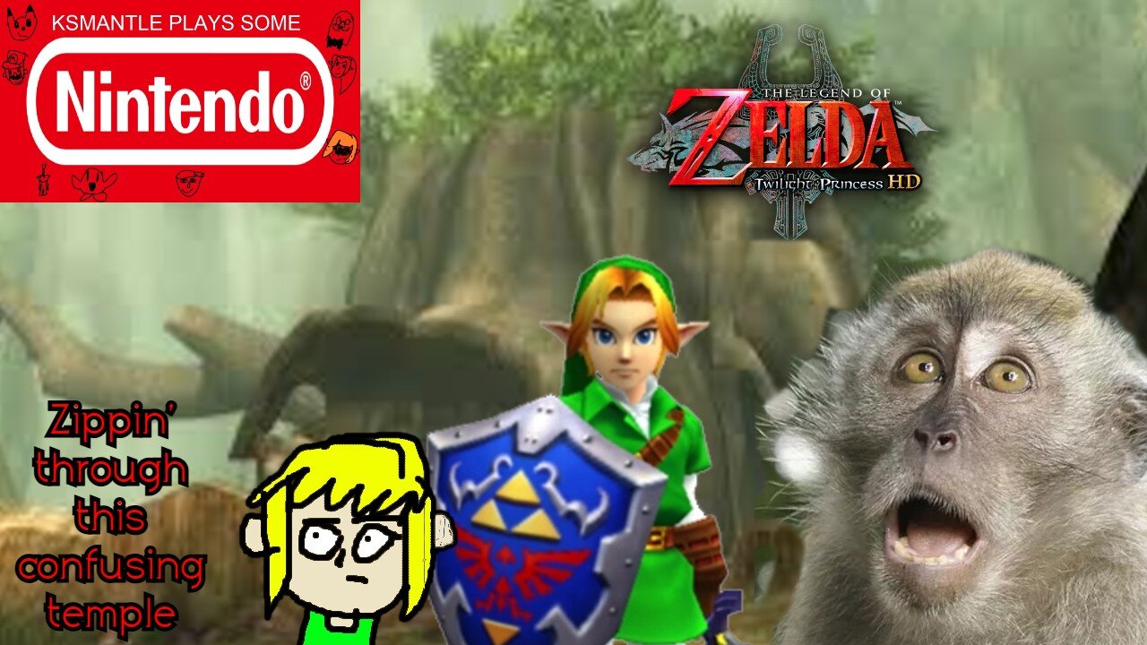 Zippin' around this confusing temple-Ksmantle Plays Some Twilight Princess HD Part 3