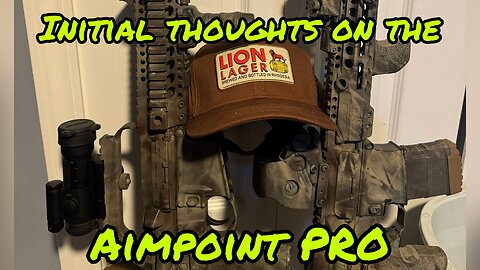 Quick Look at the Aimpoint patrol rifle optic