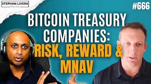Bitcoin Treasury Companies: Risk, Reward & mNAV with Blake Canfield | SLP666