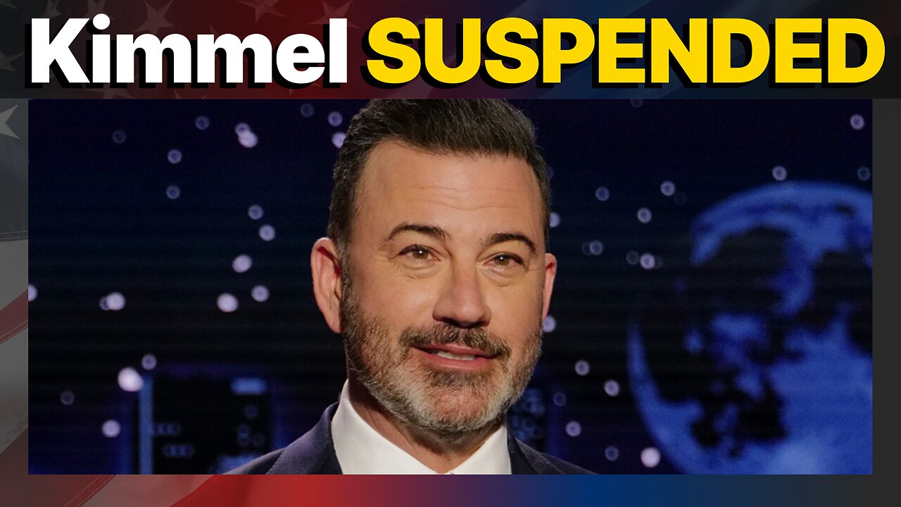 in shocking move Jimmy Kimmel suspended by ABC News indefinitely as Trump celebrates VICTORY