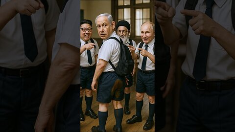 Netanyahu's Embarrassing Poop Accident At SchoolTrump Saves the Day