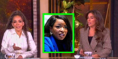 Sara Haines REBUKES Jasmine Crockett for hurling false Epstein accusations at Republicans