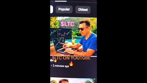 $LTC ON YOUTUBE 🔥