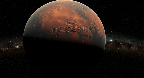 FIRST HUMAN WALKS ON THE SURFACE OF MARS