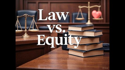 What is the Difference Between Law and Equity?
