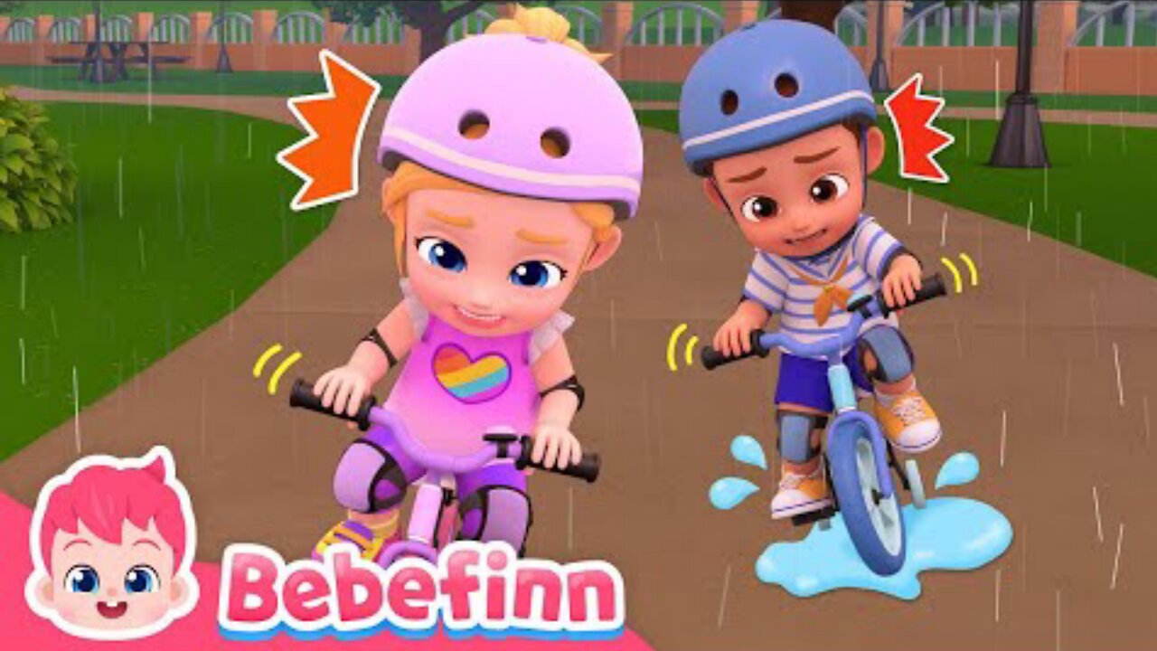 Bike Safety Rules | Song for Kids | Bebefinn Nursery Rhymes