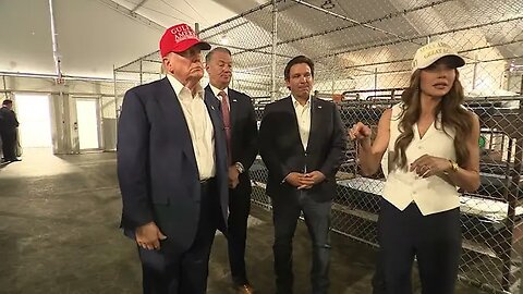 President Trump’s Alligator Alcatraz Guided Tour [Part 2]