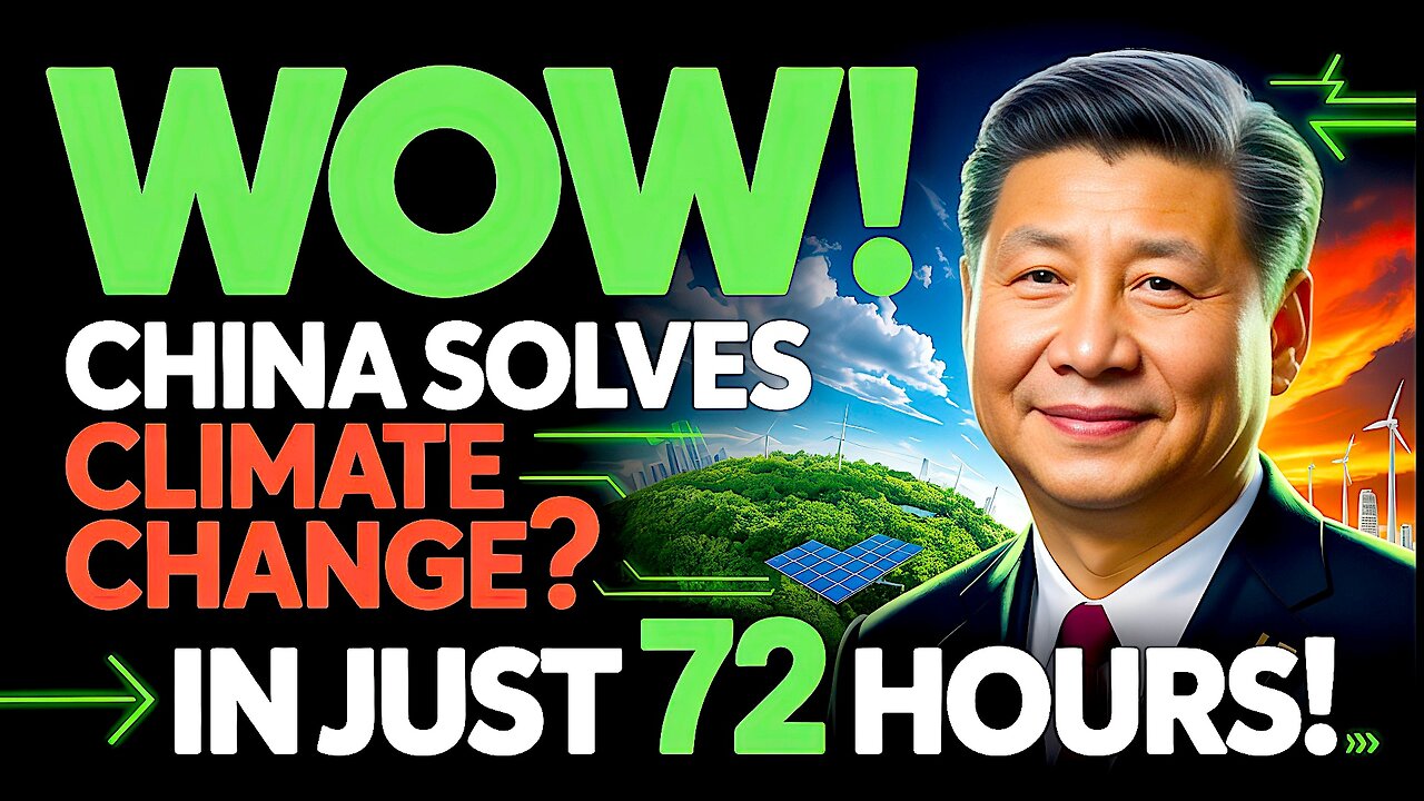 WOW! China’s Just Solved Climate Change… In 72 Hours 🌍🔥