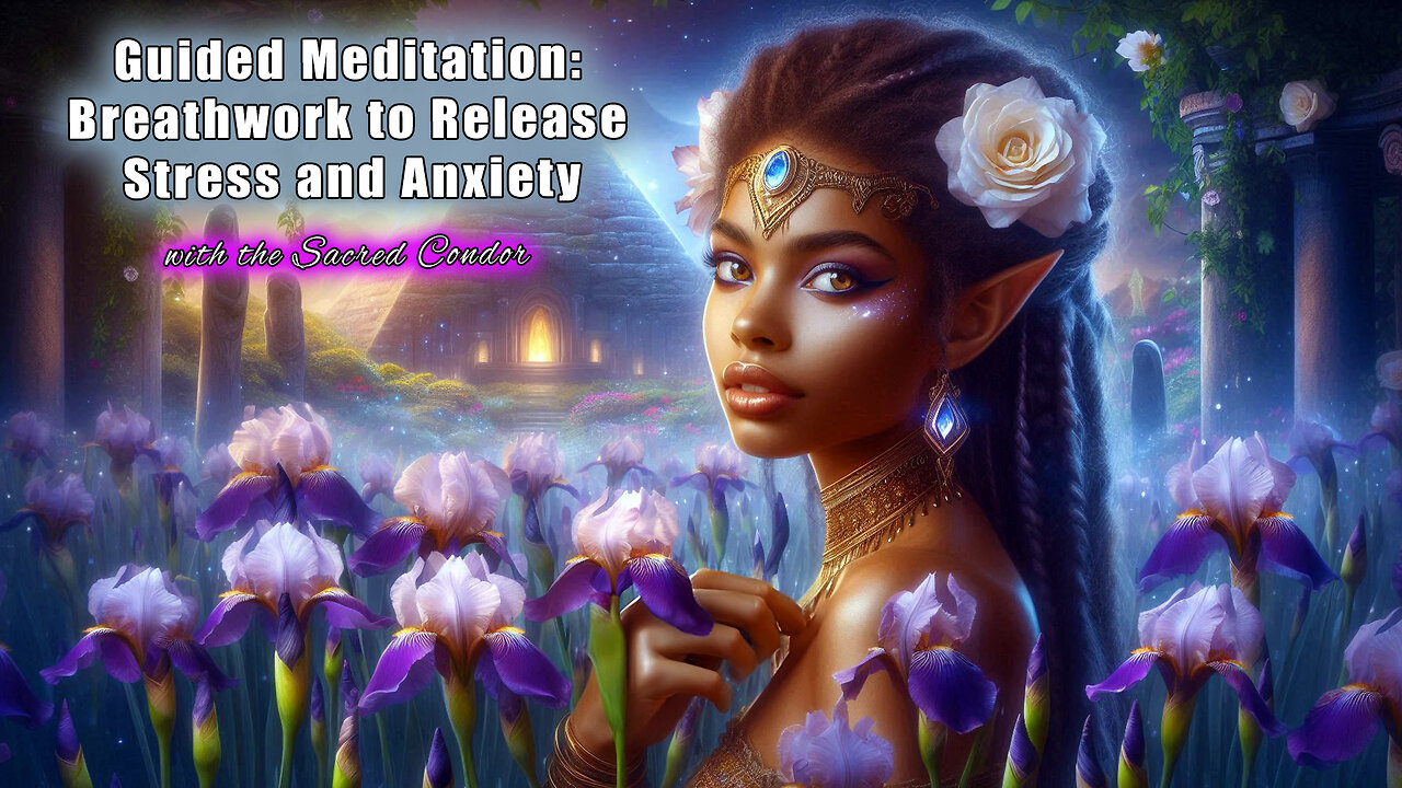 Breathwork to release Stress and Anxiety Guided Meditation with my Sacred Condor (clip from patreon)